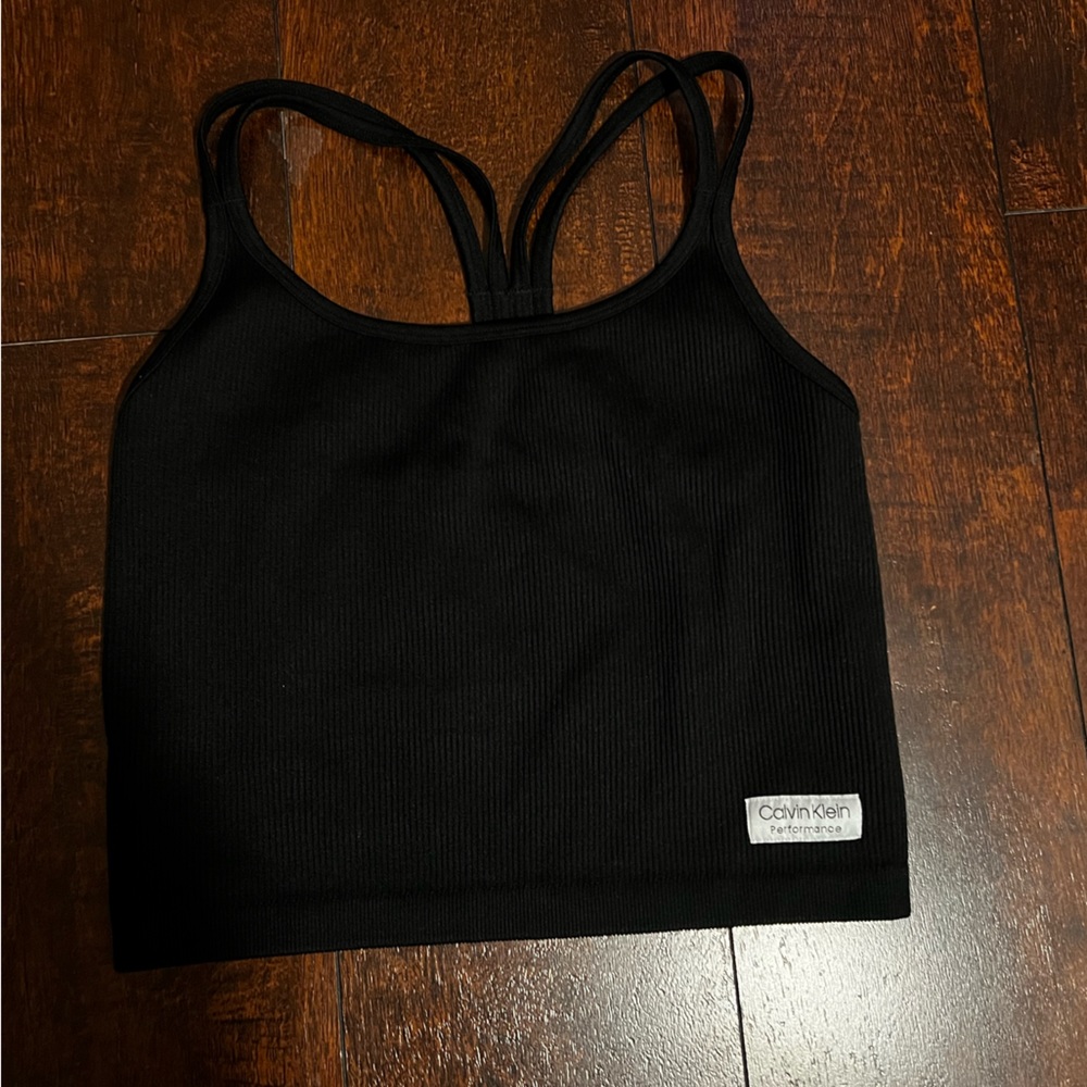 Black Athletic top Calvin Klein